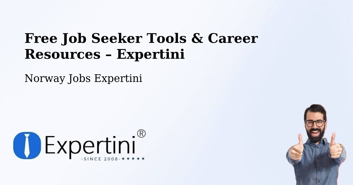 Free Job Seeker Tools & Career Resources – Askøy - Askøy, Norway Jobs Expertini